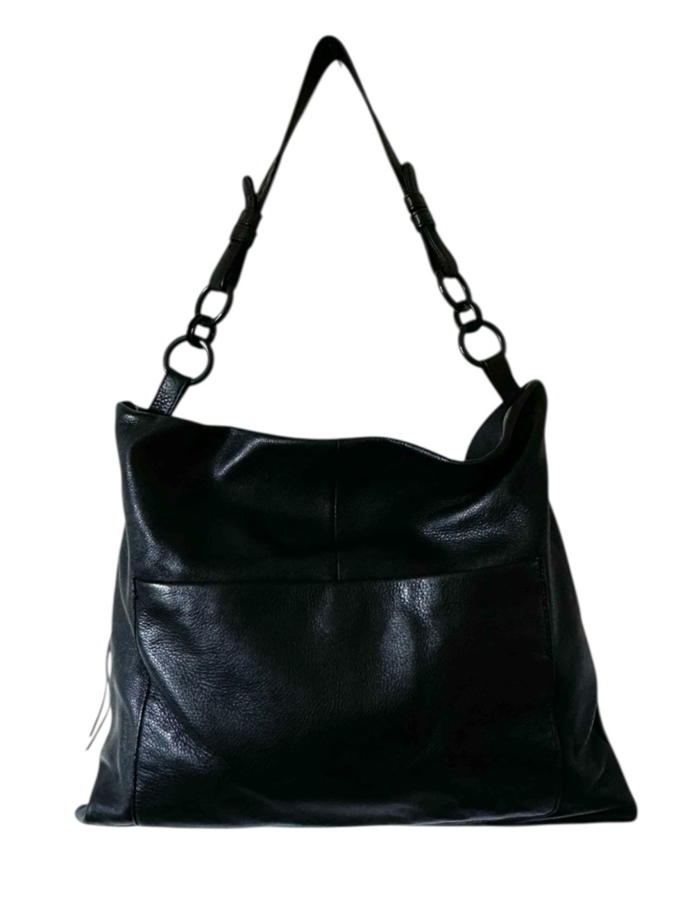 HOBO Black Leather Purse Shoulder Bag Old Money Capsule Soft‎ Slouchy